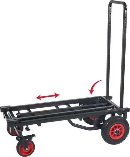 Vista 13 de Gator Frameworks Carrito multiusos plegable todo terreno con extensión de 30-52" y capacidad de carga de 500 libras (GFW-UTL-CART52AT)