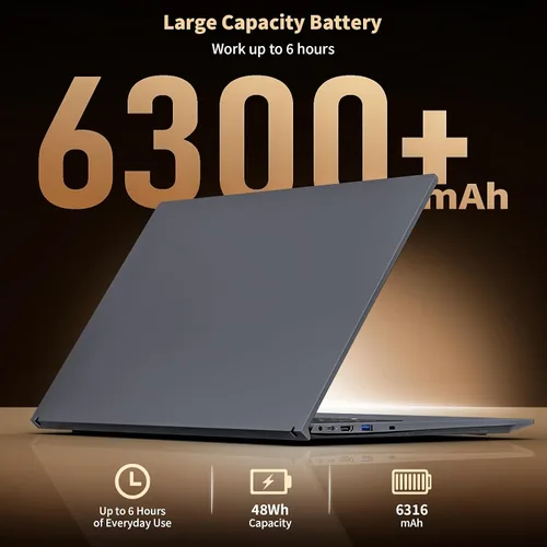 Vista 21 de EKY Portátil de 18,5 pulgadas, 16 GB de RAM, SSD de 1 TB, computadora