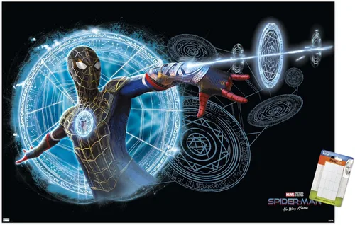 Vista 10 de Trends International Marvel Spider-Man: No Way Home - Póster mágico de pared, 14.725 x 22.375 pulgadas, versión premium sin marco