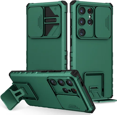 Vista 114 de Funda compatible con Samsung Galaxy M13 5G/A04 Dimensional Soporte Ventana Corredera Teléfono Móvil Funda Protectora a Prueba de Golpes para Samsung