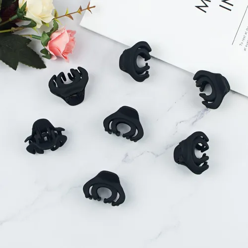 Vista 7 de MAORULU Pinza para el cabello, pinza de pulpo para cabello fino/medio grueso, para mujeres y niñas, 1.5 pulgadas, mini pinzas de mandíbula mate