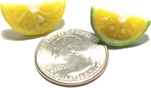 Vista 3 de Calamansi Lime Pin - Tiny Food Jewelry