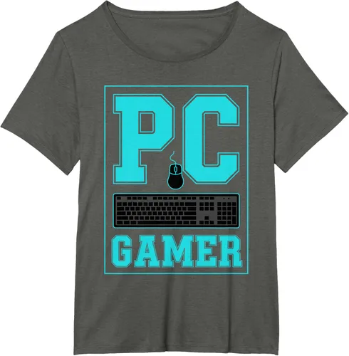 Vista 97 de PC Gamer Gaming Teclado Ratón Esports Computer Fan Camiseta