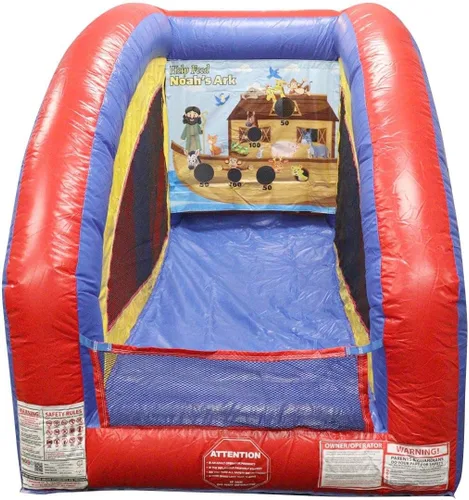 Vista 6 de Juegos de marco de aire sellado Ultralite Lanzamiento de bolas y bolsas Incluye marco, panel, soplador integrado, bolas y bolsa para patios