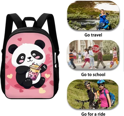 Vista 152 de HUGS IDEA Los animales frescos 3D niños escuela libro bolsa niños impresión mochilas, Baloncesto, Moderno