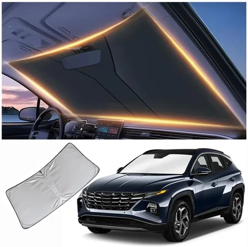 Vista 53 de Parasol para parabrisas para BMW X1 E84 para ventana delantera 2016-2024 2025 2026 X1 E84, protector de parabrisas para automóvil, accesorios