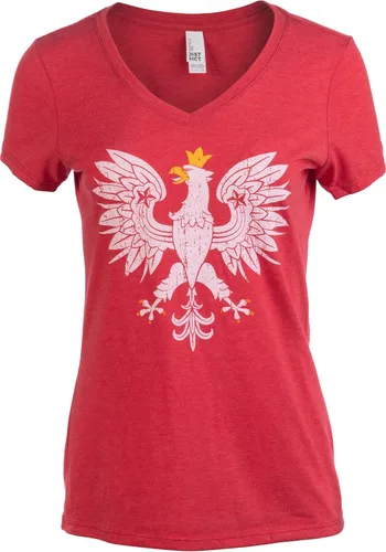 Vista 13 de Nations of the World - Camiseta con cuello en V para mujer