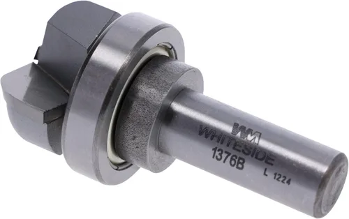 Vista 3 de Whiteside 1376B - Broca para enrutador con forma de cuenco y bandeja: diámetro de corte de 1-1/4 pulgadas, vástago de 1/2 pulgada, longitud de corte