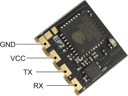 Vista 2 de Happymodel ELRS PP 2.4GHz RX SX1280 EXPRESSLRS Nano Receptor de largo alcance (EP2 RX)