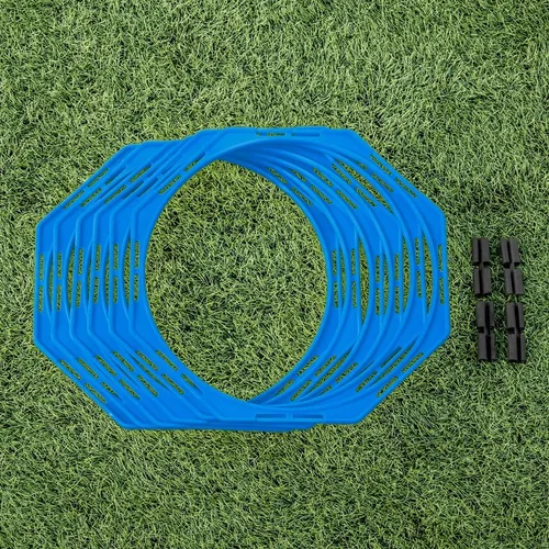 Vista 11 de FORZA Anillos octa de entrenamiento de agilidad [Pack de 6] Equipo de entrenamiento de fútbol Juego de anillos de agilidad multideporte Equipo