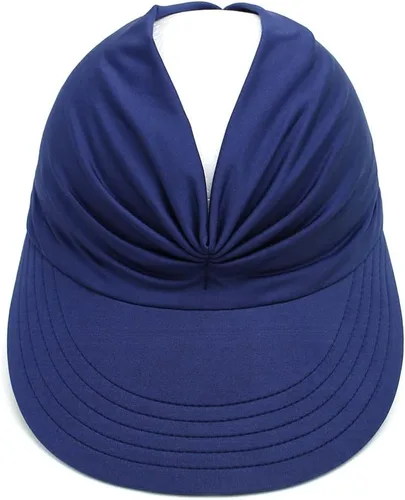 Vista 2 de Sun Hat Women Sun Beach Visor Cap UV Protection with Wide Brim for Sports Beach Golf Hiking
