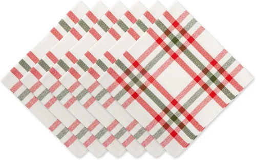 Vista 12 de DII Jolly Christmas Tree Collection - Decoración navideña de mesa y cocina, camino de mesa, 14 x 72 pulgadas, cuadros navideños