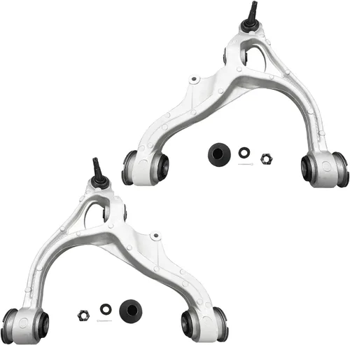 Vista 17 de Detroit Axle - 2 piezas Brazos de control superior delanteros para BMW X5 2007-2018 X6 2008-2019 Brazos de control superior con juntas esféricas