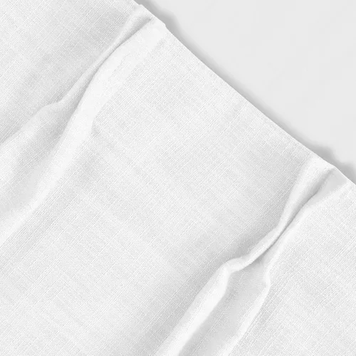 Vista 4 de Frelement Cortinas de oscurecimiento de habitación con forro opaco para dormitorio, cortinas plisadas de lino con aislamiento térmico para sala