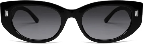 Vista 3 de SOJOS Gafas de sol polarizadas rectangulares de moda retro Y2K gafas de sol estrechas SJ2266