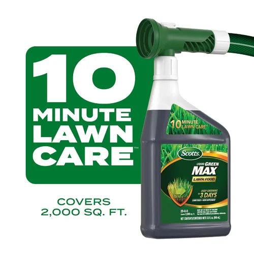 Vista 4 de Scotts Liquid Green Max - Alimento para césped, 32 onzas líquidas