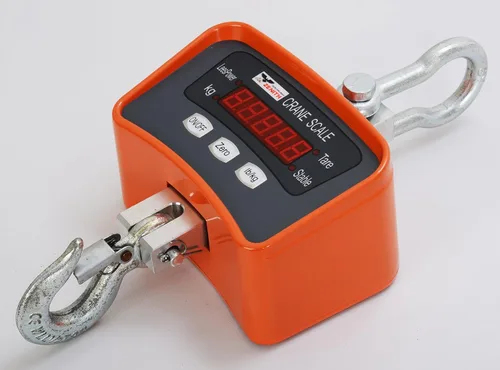 Vista 2 de Optima Scales OP-924A-1000 Báscula de grúa de uso general - 1000 lbs x 0.5 lb. Pantalla LED