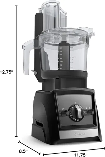 Vista 10 de Accesorio para procesador de alimentos de 12 tazas Vitamix con AUTO-DETECCIÓN, libre de BPA, con cuchilla de uso múltiple y dos discos reversibles