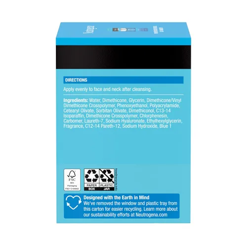 Vista 7 de Neutrogena Hydro Boost - Gel de agua hidratante facial diario con ácido hialurónico, 1.7 onzas líquidas, gel limpiador facial hidratante Hydro Boost