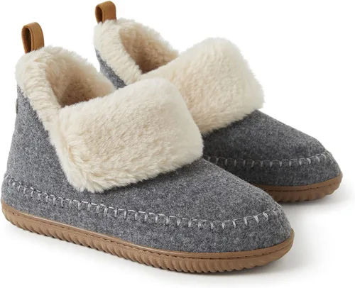 Vista 3 de Dearfoams Botas Alpine By Dearfoams Moritz para mujer para interiores y exteriores