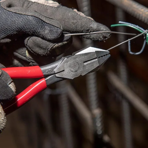 Vista 6 de Klein Tools D201 – 7CSTA Alicate de metalúrgico con acordonado agresivo, 9 pulgadas