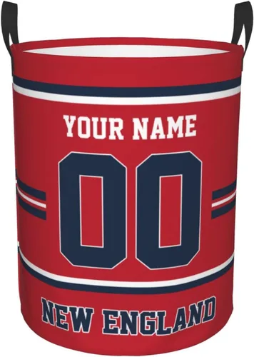 Vista 8 de Cesta de lavandería personalizada de Arizona, cesta de lavandería personalizada con nombre y número, cesta de almacenamiento plegable
