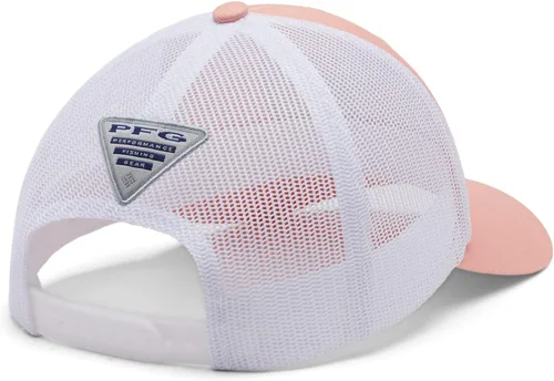 Vista 77 de Columbia Gorra de bola de malla Bandera antigua de malva/blanco/pescado