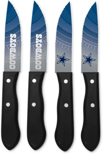 Vista 3 de The Sports Vault NFL unisex-adult Steak Knives