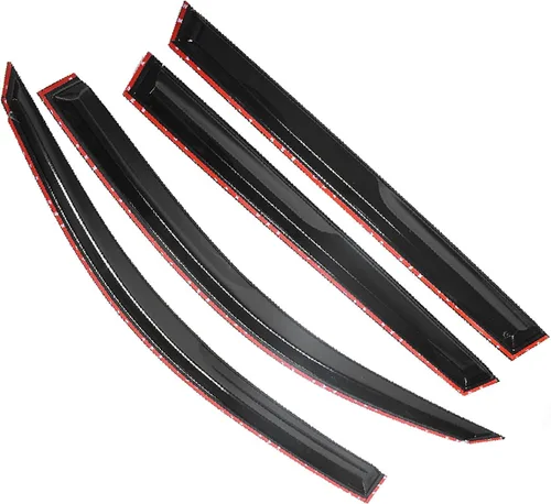 Vista 7 de munirater Deflector Protector de Lluvia de Rejilla de Ventana Lateral de Reemplazo para Toyota Rav4 2006-2012