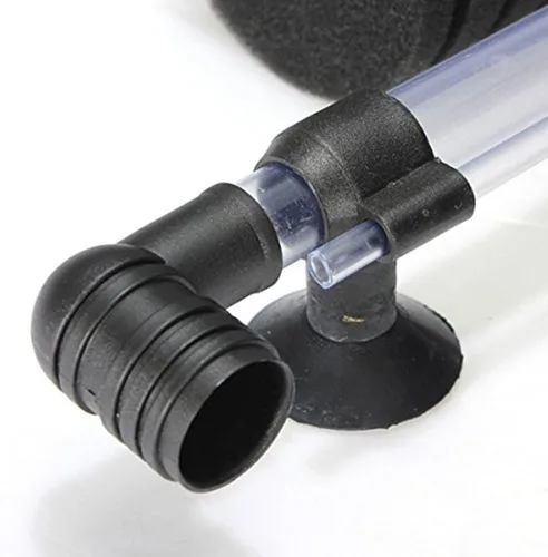 Vista 4 de XY-2822 Bomba de aire Filtro de agua de doble esponja para acuario (paquete de 1)