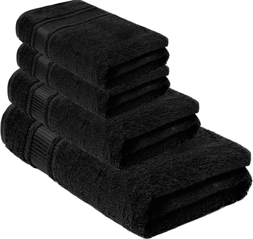 Vista 22 de Melissa Linen, Toalla de baño, 100% algodón turco para baño, toalla de ducha absorbente, de secado rápido, duradera y suave, 35 x 60 pulgadas Azul