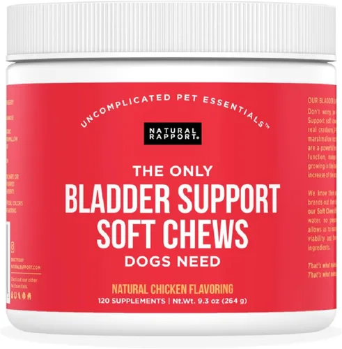 Vista 10 de Natural Rapport Suplemento para alergias para perros, los únicos masticables suaves que los perros necesitan, golosinas de 120 unidades que