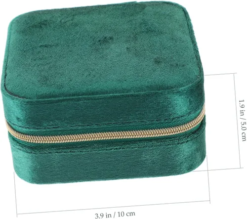 Vista 8 de CHILDWEET Box travel jewelry case leather jewelry organizer joyeros organizador de mujer jewelry organizer travel small makeup travel containers