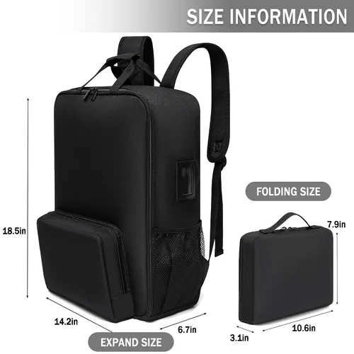 Vista 8 de Bolsa de viaje para cochecito GB Pockit con GB Pockit Air Plus Bolsa de viaje plegable para cochecito de bebé, bolsa de cochecito para avión