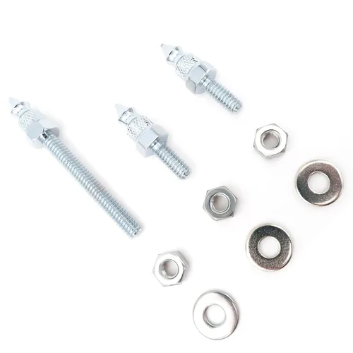 Vista 10 de Americruise - Kit de tornillos de púas de montaje cromado para motocicleta Harley Touring Electra Street Glide FLHT FLHX 1996-2013 (1996-2013)
