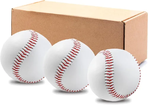 Vista 10 de Béisbol, Béisbol de Práctica, Béisbol para Jóvenes Adolescentes/Adultos Jugadores Pelota de Entrenamiento, Lanzamiento Seguro