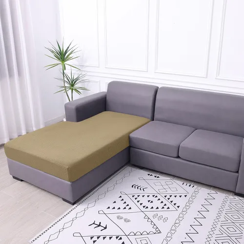 Vista 150 de hyha Fundas impermeables para sofá seccional, fundas de cojín Beige