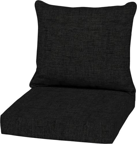 Vista 13 de Arden - Juego de cojines de asiento profundo para exteriores, 22x24, aguamarina