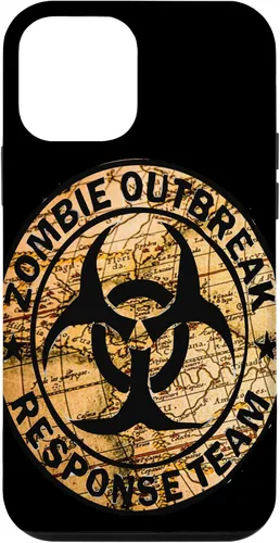 Vista 16 de iPhone 16 Funny Halloween Apocalypse Outbreak Zombie Response Team Case