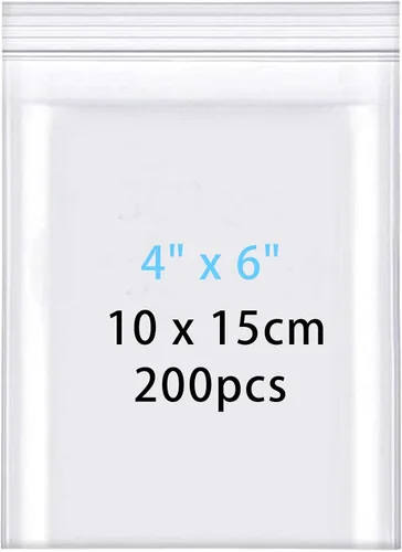 Vista 21 de newlng Mini bolsas de plástico de 1.6 x 2.4 pulgadas/1.6x2.4 in, 600 bolsas de joyería transparentes resellables, bolsa pequeña con cremallera
