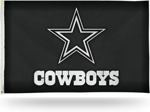 Vista 15 de Rico Industries NFL - Bandera de fibra de carbono de 3 x 5 pies, para interiores o exteriores, decoración del hogar, gran regalo, día del juego