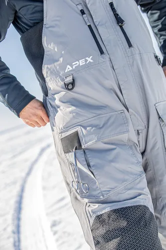 Vista 5 de Striker ICE Apex Baberos de pesca impermeables cálidos para hombres con aislamiento Primaloft