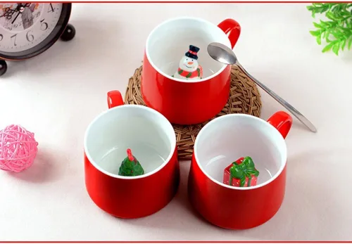 Vista 3 de Taza de café ZaH, 10 onzas, diseño con animal 3D en el fondo, Estándar