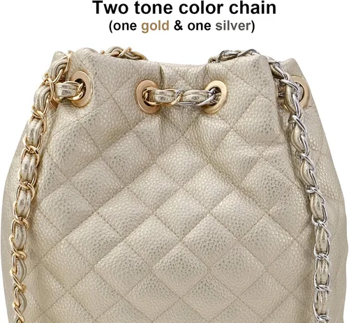 Vista 2 de Mochila acolchada estilo hobo para mujer, bolsa de viaje ligera de moda casual, talla única