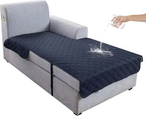 Vista 38 de Fundas impermeables para sillas reclinables, fundas reclinables para perros y mascotas, lavable, antideslizante, funda para silla reclinable