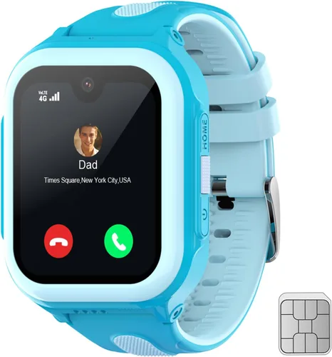 Vista 6 de LogHog Kids Smart Watch with Real Time GPS Tracking SOS Emergency Call GEO Fence 2-Way Calls Video Calling 4G 1.78'' Large Screen Smart Phone Watch