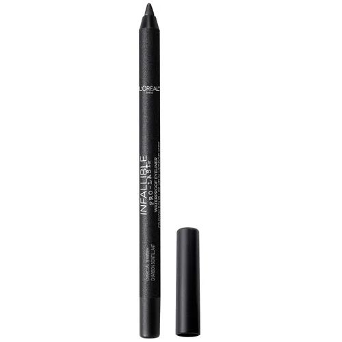 Vista 9 de L'Oreal Paris Makeup Infallible Pro-Last Lápiz delineador de ojos, impermeable y resistente a las manchas, se desliza con facilidad para crear