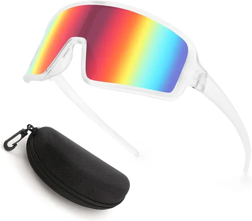 Vista 13 de Karsaer Vision - Gafas de sol deportivas para ciclismo, béisbol, softbol, unisex, para adultos, jóvenes, niños y niñas, 8-16