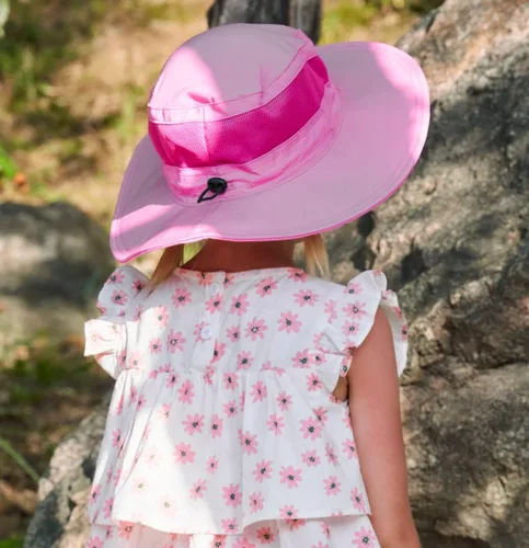Vista 3 de Connectyle Sombrero de sol UV para niños pequeños sombrero de pesca de safari UPF 50