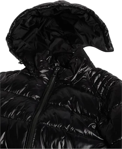 Vista 8 de GUESS Chaqueta acolchada de peso medio con capucha extraíble para hombre